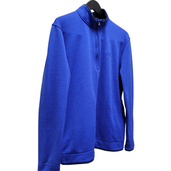 Under Armour Men's Loose Quarter-Zip Long-Sleeves Sweatshirt Large - Picture 4 of 7